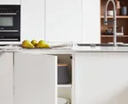 KUBE Easytouch modern kitchen detail in Alpine White