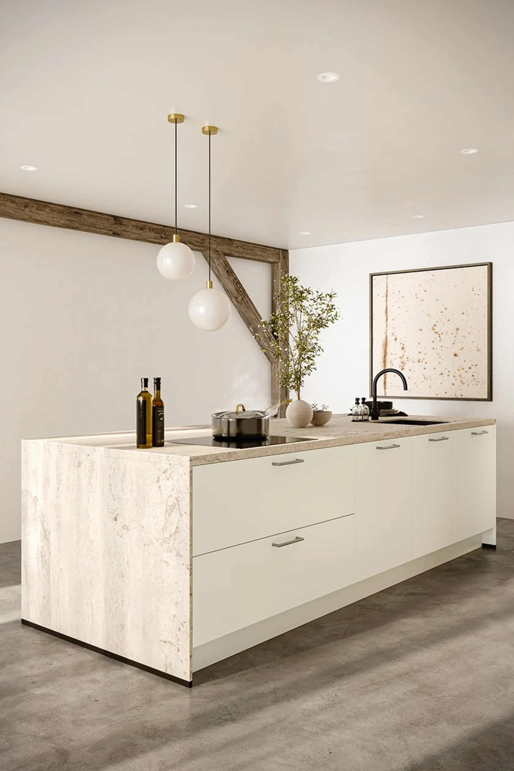 Kube Flash Alpine White High Gloss 2