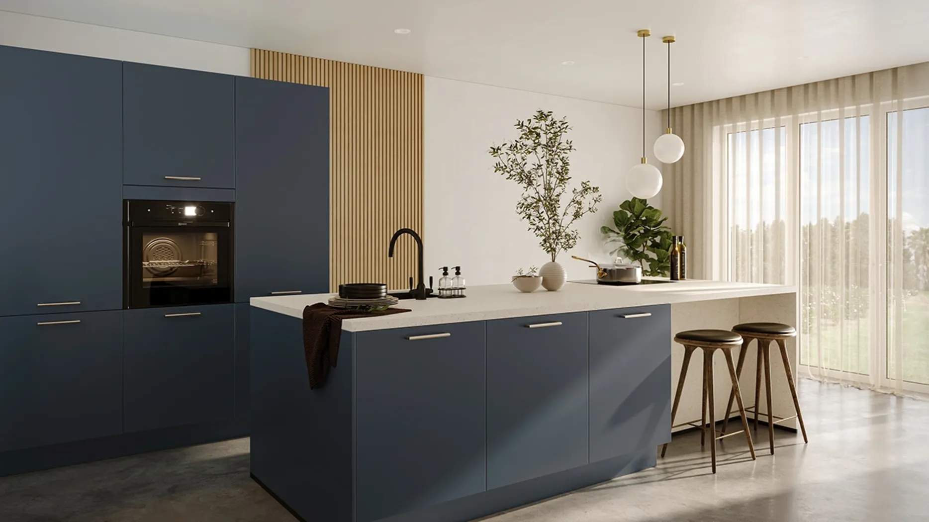 Kube Easytouch Fjord Blue 1