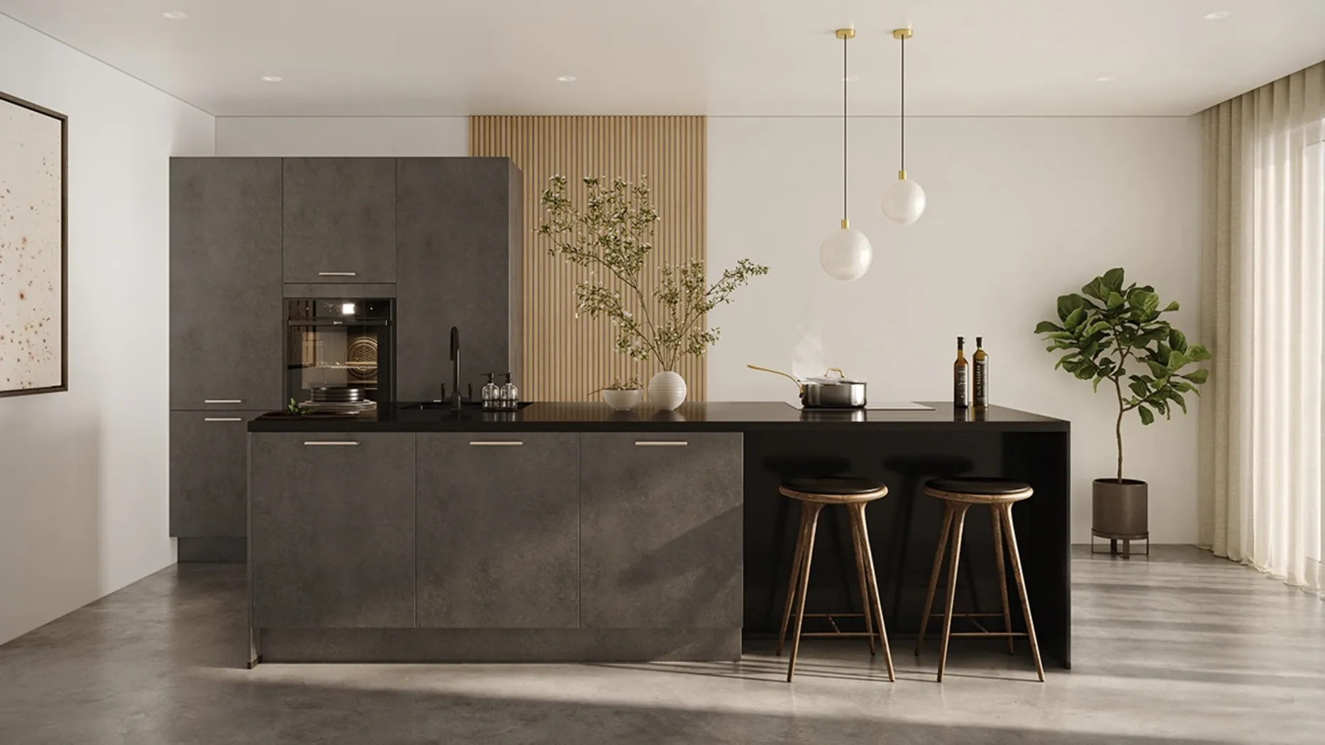 Kube Riva Concrete Terra Grey 0