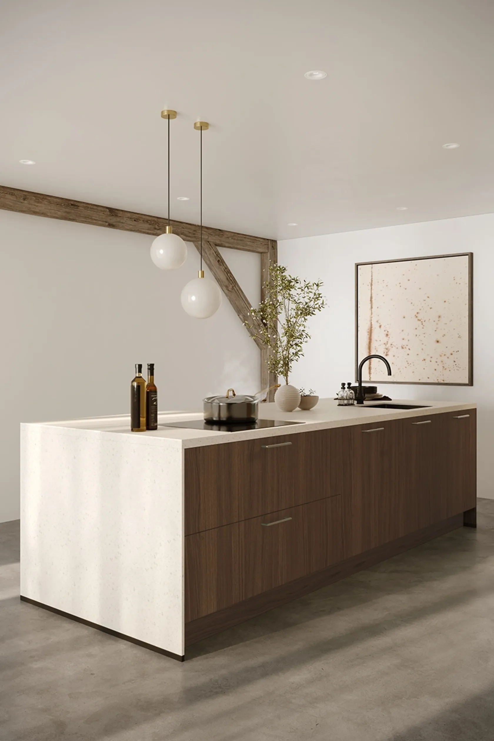 Kube Structura Milano Walnut 2