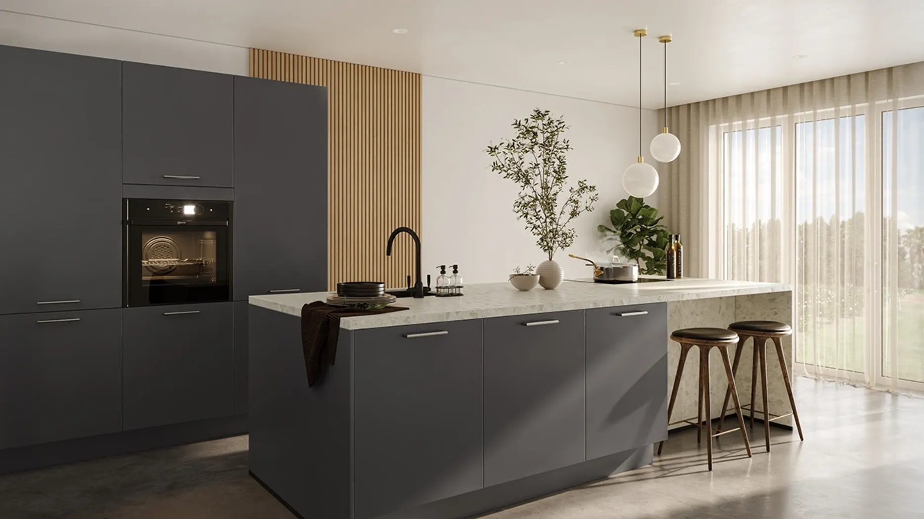 Kube Senso Slate Grey 1
