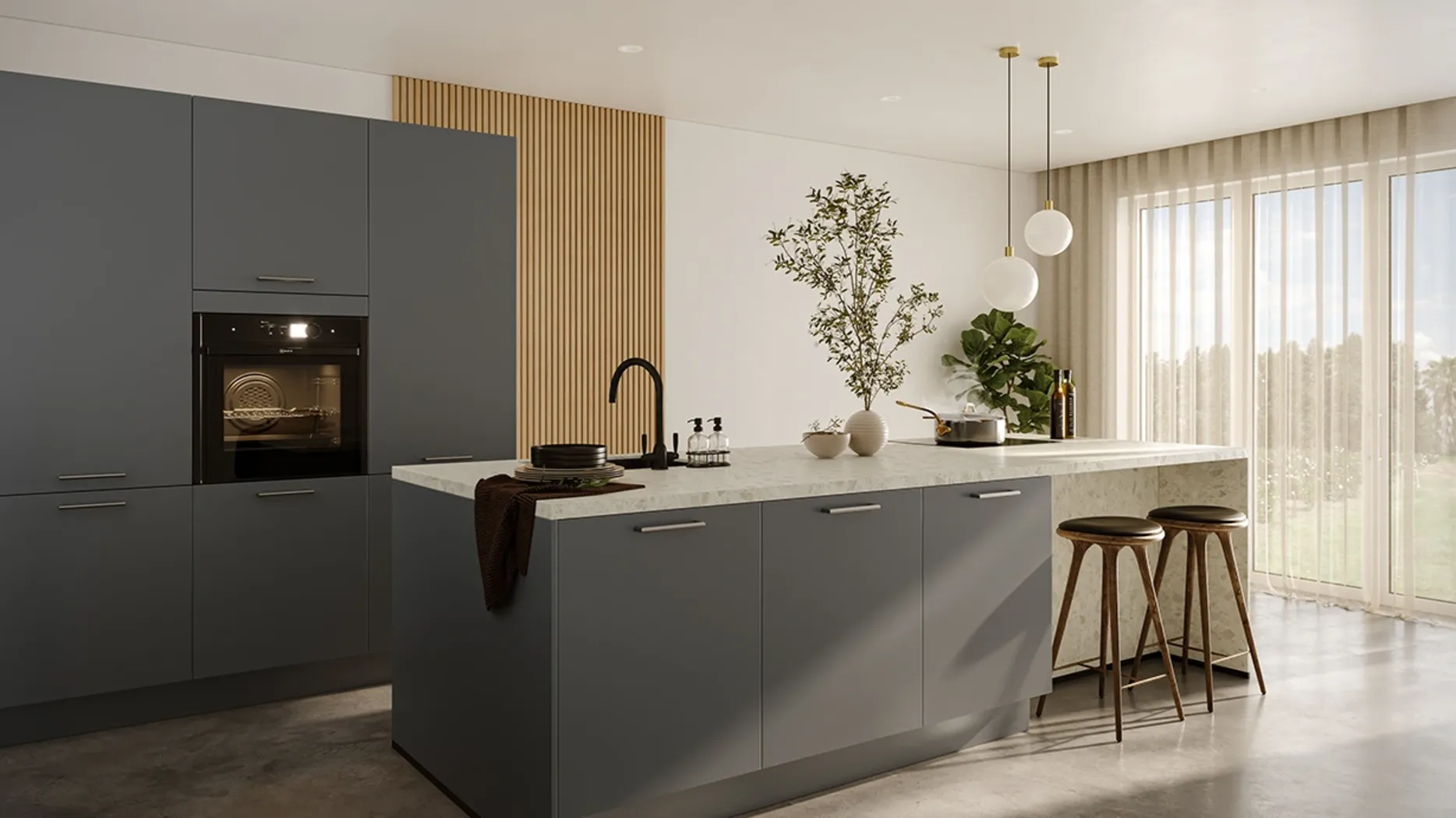 Kube Touch Slate Grey 1