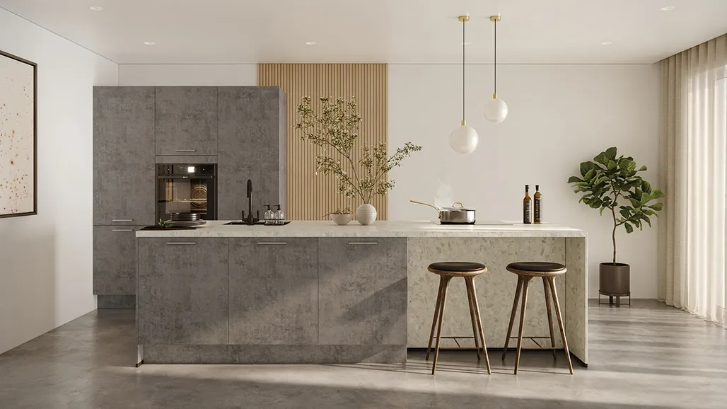 Kube Riva Concrete Slate Grey 0