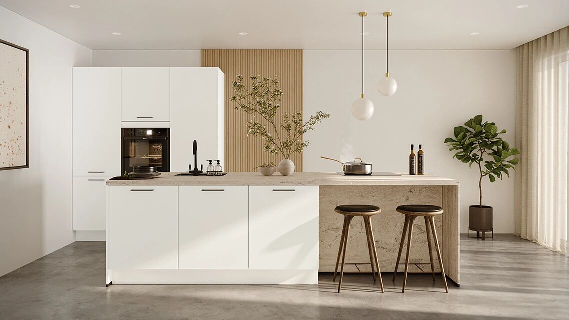 Kube Laser Alpine White