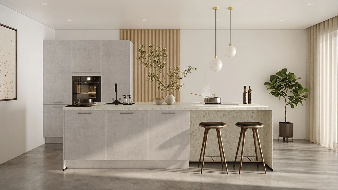 Kube Riva Concrete Grey