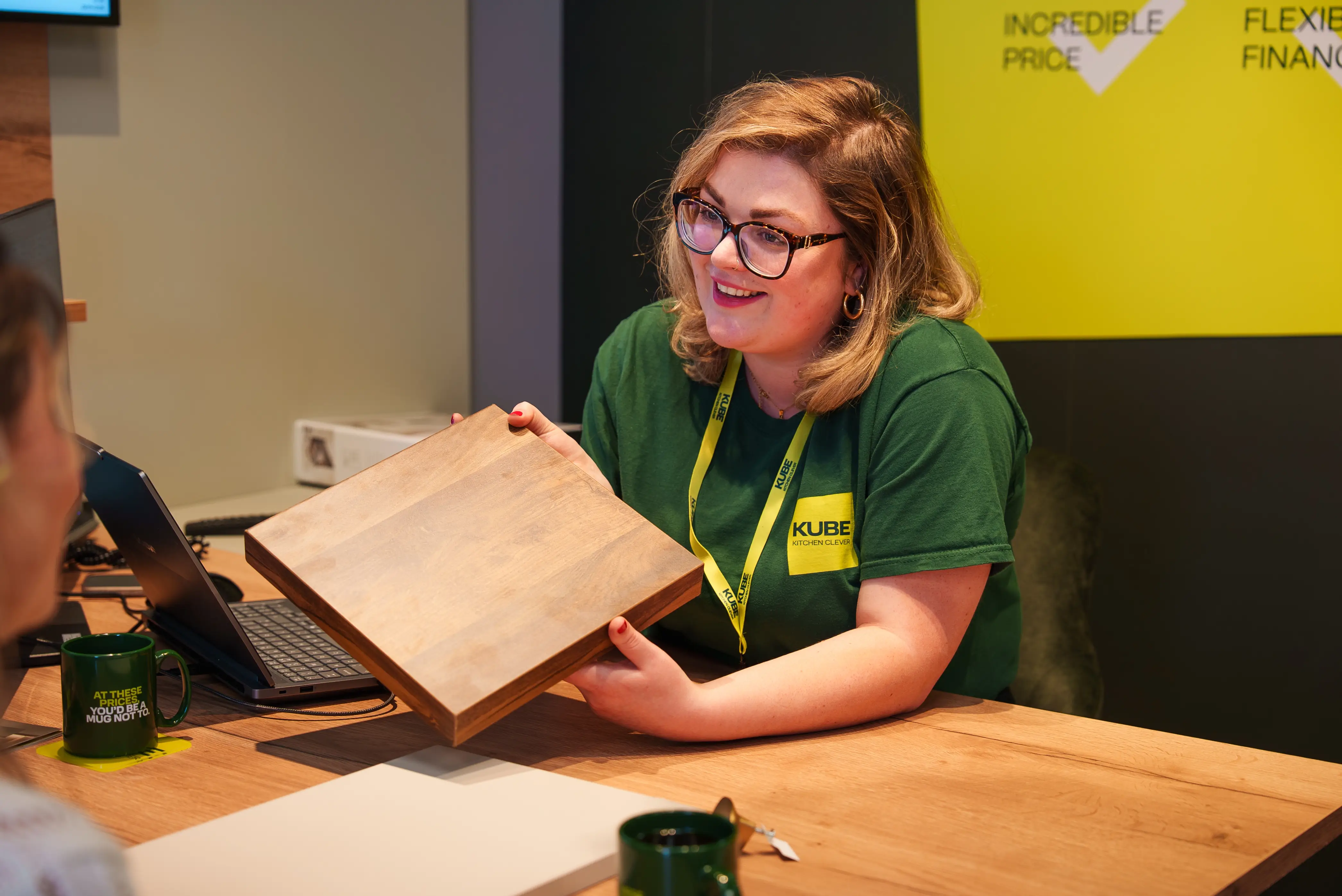 Kitchen Coach Georgie at KUBE Chester.webp Kitchen Coach Georgie at KUBE Chester.webp