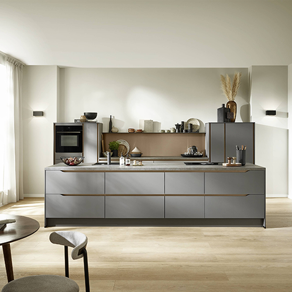 KUBE Chester Senso Kitchen Display in Slate Grey